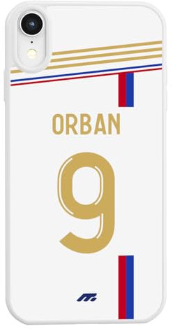 MYCASEFC Coque Football Gift Orban Lyon Personnalisée Oppo Reno 4 4G. Housse de Football pour Smartphone pour Les Fans de Football - Idée Cadeau - Design de qualité supérieure.