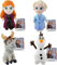 Hasbro Die Eiskönigin Plüschtiere, 5,1–12,7 cm, Geschenkqualität, weiche Plüschtiere – (Set mit allen 4 Stück)