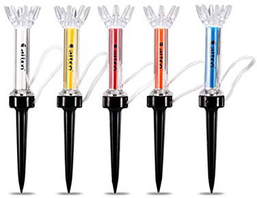 Funien 79mm / 90mm 5Pcs Golf Trainingsball T-Stück Magnetische Step Down Golf Ball Halter T-Shirts Golf Zubehör