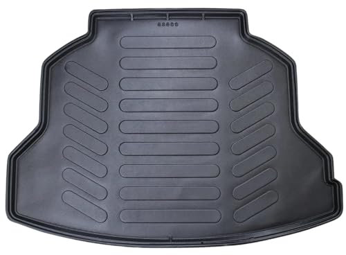 Trimak Passgenau 3D Kofferraumwanne Kompatibel mit Honda CR-V 4.Gen 2012-2018 Kofferraummatte Schutzmatte Auto Zubehör Antirutschmatte Kantenschutz TPE Gummi Dauerhaft Schwarz