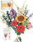 Rolife Puzzle 3D en Bois Bouquet de Fleurs Kit de Fleurs pour Adult Construire Fleurs Eternelles Décoration de la maison Noël/Anniversaire Cadeau pour Adults Enfants