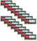 【DDR3 RAM】 GIGASTONE 64GB Kit (16x4GB) DDR3/DDR3L 1600MHz (1333MHz) PC3-12800 (PC3-10600) CL11 1.35V/1.5V 2Rx8 SODIMM 204 PinNicht-ECC ungepuffert Notebook Laptop Hochleistung Arbeitsspeicher Upgrade