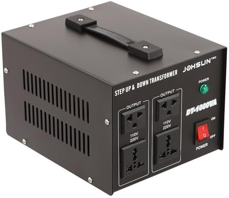 CCAUUB 800-3000/5000W 220V/230V auf 110V AC Spannungswandler Ringkern-Transformator Voltage Converter Automatisch Step Up und Step Down für allen elektronischen und elektrischen Geräten (800, Watt)