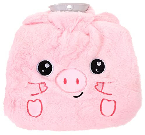 Didiseaon botella de agua caliente caricatura de calentador de manos botella de agua tibia botella termica garrafa termica bolsa de agua caliente de dibujos animados suministros de invierno