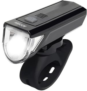 Addview Fahrradlicht Vorne | StVZO zugelassen und Regenfest I LED Fahrradbeleuchtung I Fahrradlampe Vorne, Fahrrad Licht, Front Fahrradlampe Batteriebetrieben