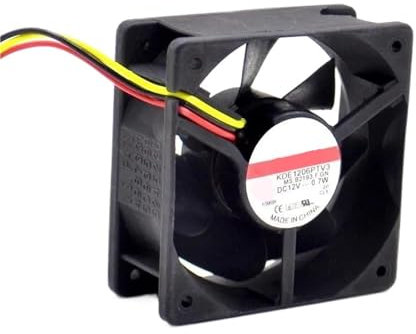 1pc KDE1206PTV3 12V 0.7W 60mm 3 lignes for ventilateur de refroidissement de radiateur
