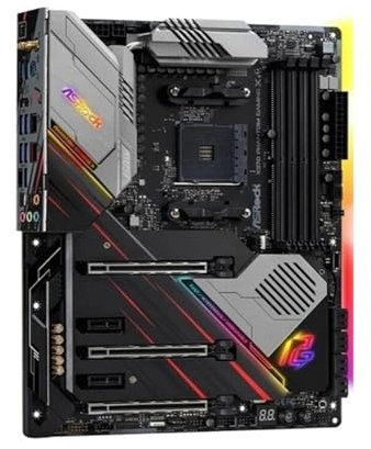 QWEOWW Placa Madre Fit For ASROCK X570 Phantom Gaming X X570 con zócalo AM4 DDR4.