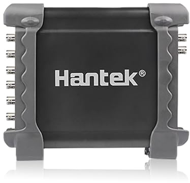 Hantek 8-Channel Virtual Oscilloscope with HT30A Auto Measurement Cable, HT201 20:1 Attenuator, and HT307 Pointer Measurement Kit Suitable for Various Automotive Diagnostic Functions USB 2.0