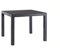 Keter 17197992 Tisch Quartet, 95 x 95 cm, Rattanoptik, Kunststoff, anthrazit