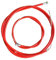 eR@dius Bike Bicycle Brake Cable Inner and Outer Housing Front and Rear Cables | Red Colour