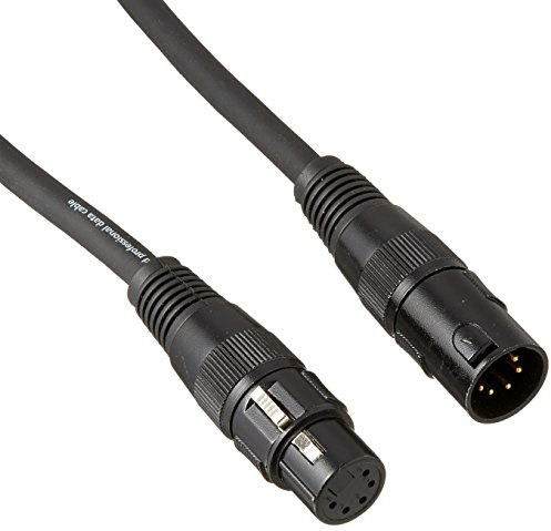 adj Accu Cable AC5PDMX3 a 3 Foot 5 Pin DMX512 Lighting Cable