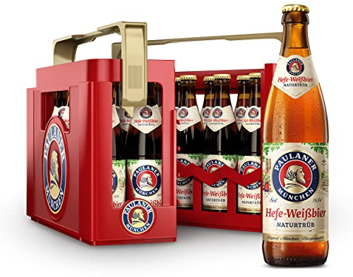 Paulaner Hefe-Weißbier Naturtrüb Weizenbier MEHRWEG (20 x 0,5 l)