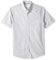 Amazon Essentials Camicia Oxford con Tasca a Maniche Corte Slim Uomo, Grigio, M