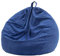 Nobildonna Bean Bag Chair Cover (No Filler) for Kids and Adults. Extra Large 300L Bean Bag Stuffed Animal Storage Washable Soft Premium Corduroy Stuffed Plush Toys Bean Bag Cover (Navy Blue)