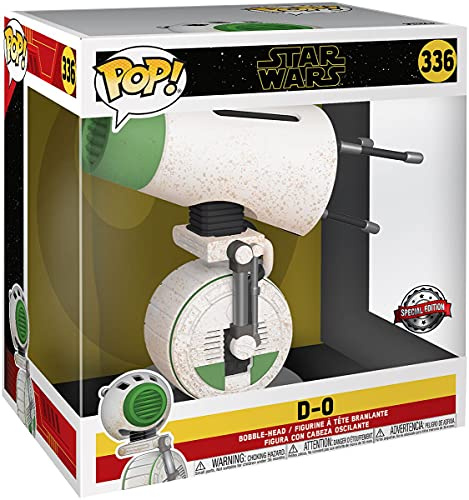 Funko Star Wars Episode IX Super Sized POP! Vinyl Figure D-O 25 cm, Multicolour