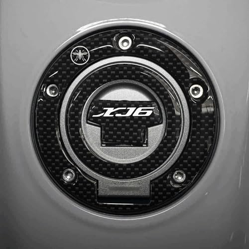 labelbike - 3D Harz Aufkleber Dekoration und Schutz des Motorrad Tankdeckels kompatibel mit Yamaha XJ6