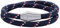 PAUL HEWITT Segeltau Armband Conic Wrap mit robustem Magnetverschluss in Bojenform aus gebürstetem Edelstahl in Silber