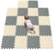 YIMINYUER Kinderspielteppich Spielmatte Puzzleteppich Schaumstoffmatte schadstofffrei für Baby Puzzleteppich Steckmatte Spielteppich Krabbelmatte Turnmatte Beige Grau R10R12G301018