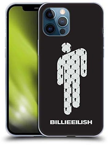 Head Case Designs Officially Licensed Billie Eilish Blohsh Key Art Gel Case [Military Grade Protection] Compatible with Apple iPhone 12 Pro Max and Compatible with MagSafe