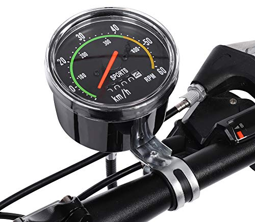Mechanischer Fahrrad Computer, Vobor Fahrrad Geschwindigkeitsmesser Kilometer Rad Stoppuhr Cyclocomputer