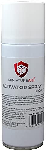 Perfekt für den Modellbau, Aktivator Spray für Sekundenkleber, 200ml Sprühdose