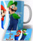 TusRelojes Super Mario Bros Taza de Ceramica Blanca 325ml Mug