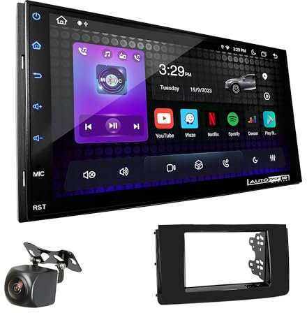 UGAR Kompatibel für Hyundai H350 2015+ 7 Zoll Android 13 DSP 4GB+64GB DAB+ Autoradio HD Voller Touchscreen GPS Navigation