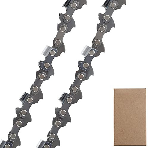 2-Pack 16 inch Chainsaw Chain Compatible with Stihl 018 MS180 MS181 MS200T MS211 MS201T MS231, Low Kickback Chain 3/8 LP 0.50 Gauge 55 Drive Links