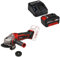 Einhell Akku-Winkelschleifer TE-AG 18/115 Q Li Power X-Change (18V, 115 mm Scheibendurchmesser, 28 mm Schnitttiefe, Quick Fix Nut, ohne Trennscheibe, inkl. 4,0 Ah Akku und Ladegerät)