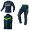 NEO TOOLS Herren Arbeitshose + Arbeitsweste und Langarmshirt (SET) Gr. S(48) - 3XL(58) / modisches Design, Hose - Knieschutztaschen und mit Cordura verstärkt, Ärmellose Daunenjacke