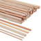 OLYCRAFT Holzstäbchen in 5 Stilen, 30 ~ 30,5 cm lang, halbrund, rechteckig, unlackierte Holzstreifen, Holzdübelstäbe, Naturholz, Bastelstäbe für Holz, Bastelbedarf, gemischter Stil, 70 Stück