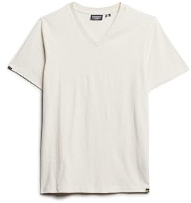 Superdry Herren T-Shirt aus Flammgarn mit V-Ausschnitt