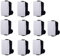Interruptor unipolar 1P 16 A, compatible con Bticino Matix, 1 módulo, color blanco