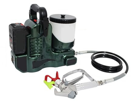 Rucksack Hand Sprayer Farbe Beschichtung Airless Lithium Batterie Plunger Wand Reparatur Maschine Bürstenlosen Präzision Einfach