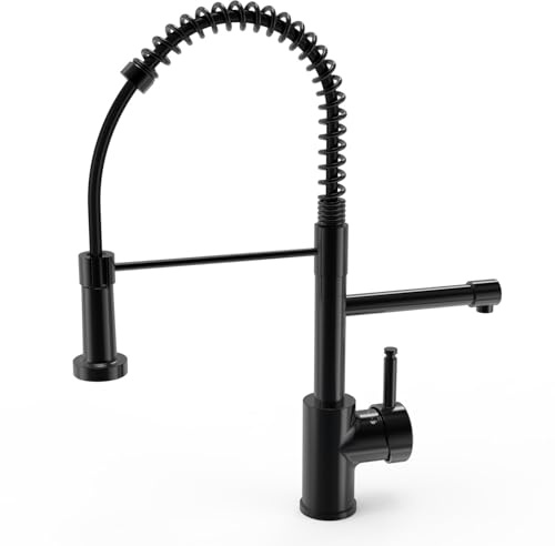 LUSSENA® Flex Instant Boiling Water Tap for Kitchens 3-in-1 Cold, Hot & Filtered Boiling 2.4 Litre Digital Boiler Compact Tank Modern, Black