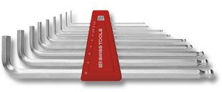 PB Swiss Tools Sechskant-Winkelschraubendreher-Satz, verchromt, 6-teilig