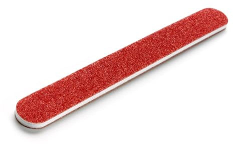 The Edge Mylar Board Red 80/80 Grit Naile File (10 Pack)