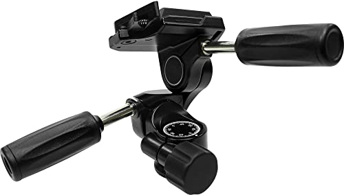 Omegon 3-Wege-Neiger Pro Stativ-Panoramakopf PD36