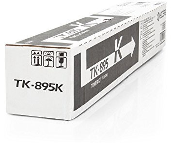 Original Kyocera 1T0T2K00NL / TK-895K, für FS-C 8520 MFP Premium Drucker-Kartusche, Schwarz, 12000 Seiten