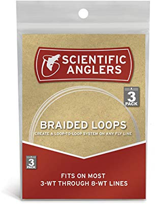 Scientific Anglers Braided Loops (3 Pack), Mixed Color