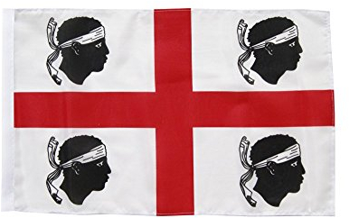 Flaggenfritze Flagge/Fahne Italien Sardinien + gratis Sticker