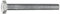 Connex Sechskantschrauben M10 x 50 mm, DIN 933, 1000 g, verzinkt, KL4081050