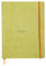 Rhodia 117506C Notizheft (mit weichem Umschlag, liniert, 80 Blatt, 19 x 25 cm, A6) anisgrün