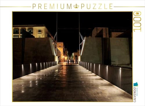 CALVENDO Puzzle Valletta City Gate | 1000 Teile Lege-Größe 64 x 48 cm Foto-Puzzle für glückliche Stunden