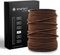 smartect Braided Cable, Brown, 5 Metres 3 Core Electrical Cable (3 x 0.75mm²) Vintage Fabric Electrical Wire for your DIY project