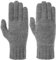 Seeberger Liva Feinstrick Fingerhandschuhe Strickhandschuhe Damenhandschuhe (One Size - grau)