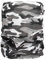 Halstuch Schlauchschal Damen Multifunktionstuch Schutz Herren Design Atmungsaktiv Sport Rundschal Motorrad Tuch Loop (tarn grau)