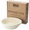 Bulka Large Round 9 1kg Waffle Banneton Bread Proofing Basket Pressed Wood Pulp, Sourdough Proofing Basket - Non-Stick Brotform Sourdough Bread Baking Supplies, Made in Germany.