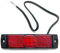 DOJA Barcelona | Begrenzungsleuchte 12v LED Licht Rot | PACK 2 Positionsleuchten | Begrenzungsleuchten Anhänger Beleuchtung | LKW Zubehör Umrissleuchte Positionslicht, Seitenmarkierungsleuchte
