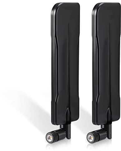 Bingfu 4G LTE Antenne 8dBi SMA Stecker Antenne Kompatibel mit 4G LTE Wireless CPE Router Hotspot Mobilfunk Gateway Industrieller IoT Router Wildkamera Wildkamera Outdoor Überwachungskamera